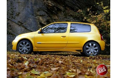 Накладки на пороги AF на Renault Clio II